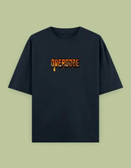 Overdoze Oversized Streetwear T-Shirt – Bold Drip Lettering Graphic Tee Baklol Wear