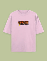 Overdoze Oversized Streetwear T-Shirt – Bold Drip Lettering Graphic Tee Baklol Wear