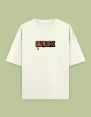 Overdoze Oversized Streetwear T-Shirt – Bold Drip Lettering Graphic Tee Baklol Wear