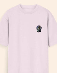 Oversized Moon Astronaut Back Print T-Shirt – Space Explorer Graphic Tee for Men & Women Baklol Wear