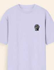 Oversized Moon Astronaut Back Print T-Shirt – Space Explorer Graphic Tee for Men & Women Baklol Wear