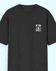 Oversized Safari Lion King Back Print T-Shirt – Big Five Wildlife Africa Graphic Tee Baklol Wear