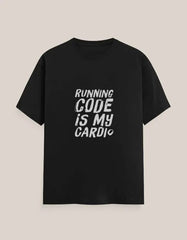 "Running Code Is My Cardio" T-Shirt for Programmers – Soft Cotton, Geeky Gift for Coders Baklol Wear