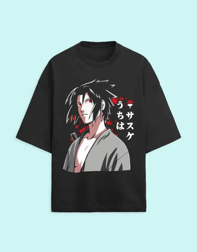 Sasuke Uchicha Premium Oversized Tshirt Baklol Wear