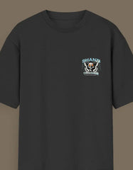 Shanti Skull Oversized Streetwear T-Shirt—Edgy Graphic Design Baklol Wear