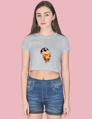 Shinchan Crop Top Baklol Wear