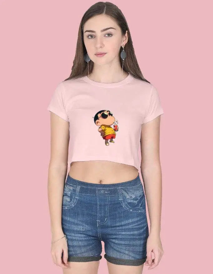 Shinchan Crop Top Baklol Wear