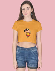 Shinchan Crop Top Baklol Wear