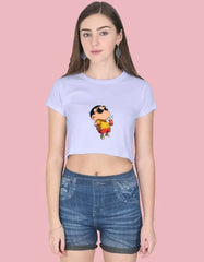 Shinchan Crop Top Baklol Wear