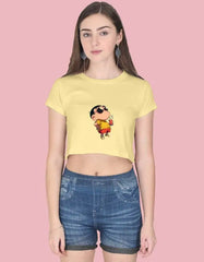 Shinchan Crop Top Baklol Wear