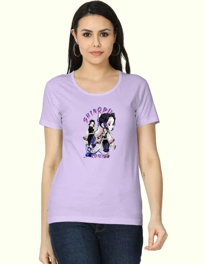 Shinobu Anime Graphic Women's Classic T-Shirt Baklol Wear
