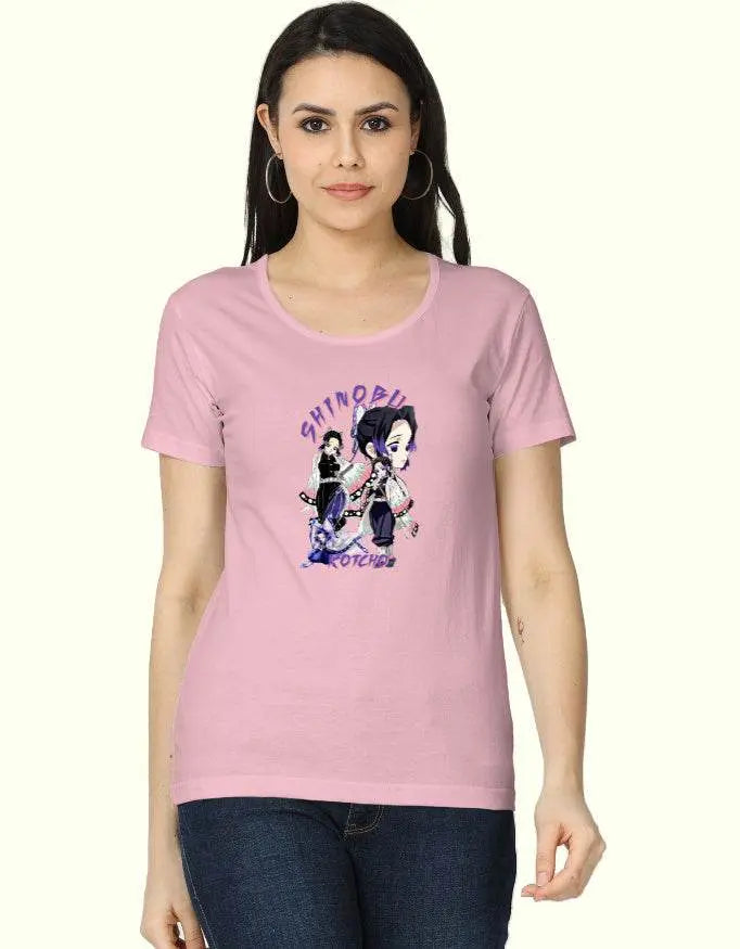 Shinobu Anime Graphic Women's Classic T-Shirt Baklol Wear