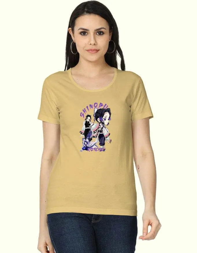 Shinobu Anime Graphic Women's Classic T-Shirt Baklol Wear