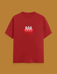 Premium Skeleton Graphic “Never Did No Harm” Classic Crew T-Shirt - Baklol Wear