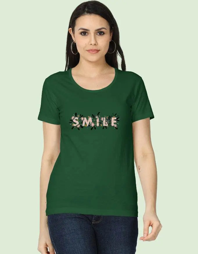 Smile - Women's Classic T-Shirt Baklol Wear