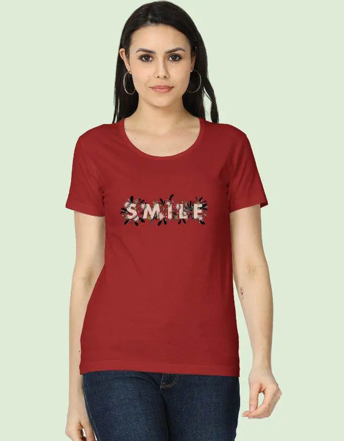 Smile - Women's Classic T-Shirt Baklol Wear