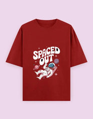 Spaced Out Unisex Oversized Classic T-Shirt Baklol Wear
