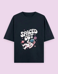 Spaced Out Unisex Oversized Classic T-Shirt Baklol Wear