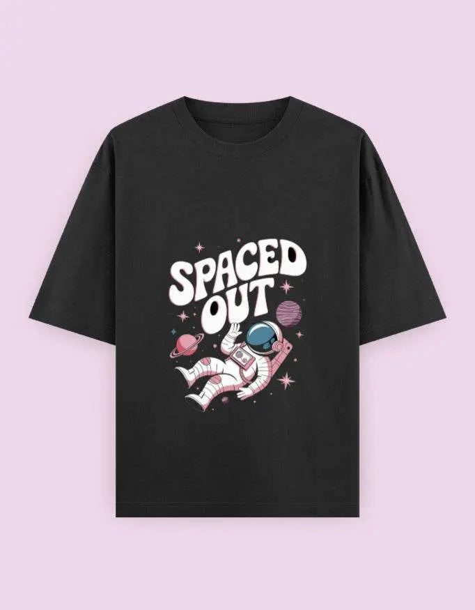 Spaced Out Unisex Oversized Classic T-Shirt Baklol Wear
