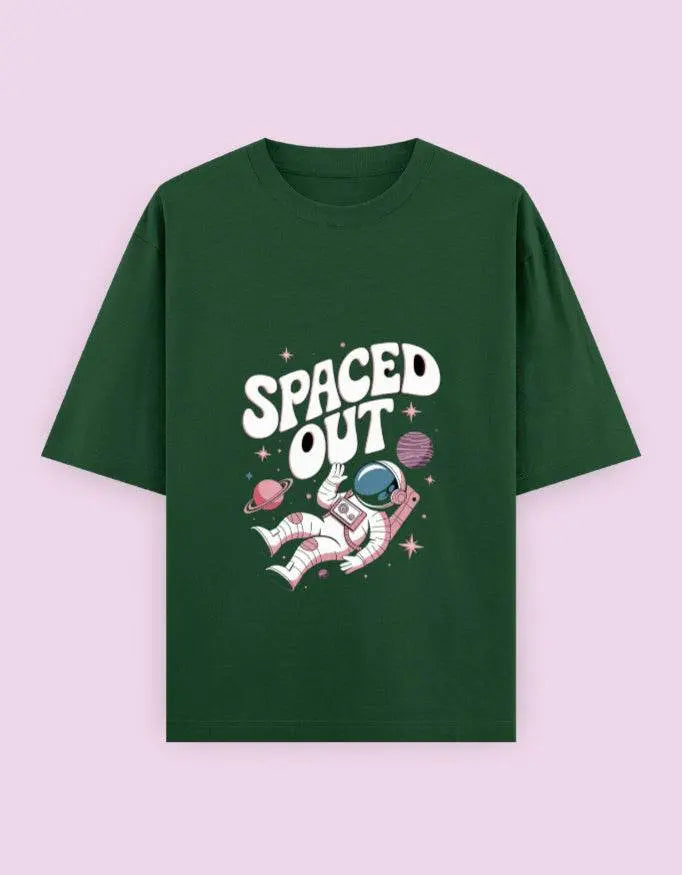Spaced Out Unisex Oversized Classic T-Shirt Baklol Wear
