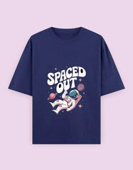 Spaced Out Unisex Oversized Classic T-Shirt Baklol Wear