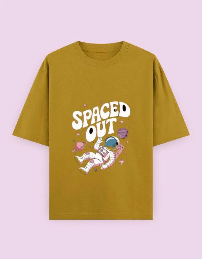 Spaced Out Unisex Oversized Classic T-Shirt Baklol Wear