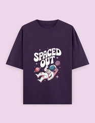Spaced Out Unisex Oversized Classic T-Shirt Baklol Wear