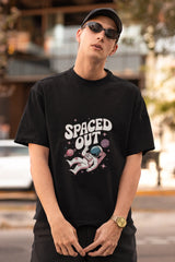 Spaced Out Unisex Oversized Classic T-Shirt Baklol Wear