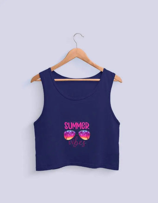 Summer Vibes Crop Tank Baklol Wear
