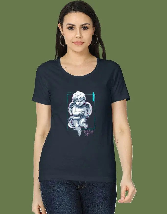 Urban Spirit Fantasy Art Graphic T-Shirt Baklol Wear