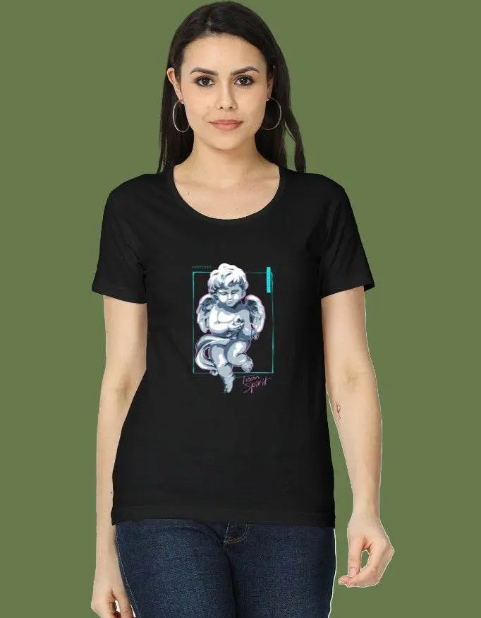 Urban Spirit Fantasy Art Graphic T-Shirt Baklol Wear