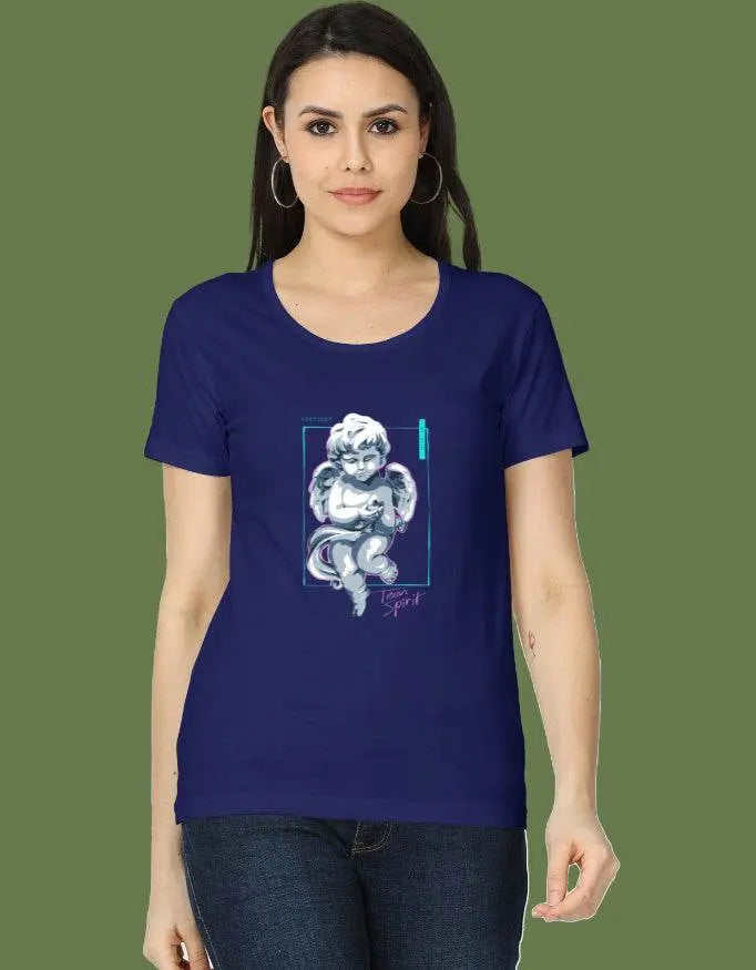 Urban Spirit Fantasy Art Graphic T-Shirt Baklol Wear