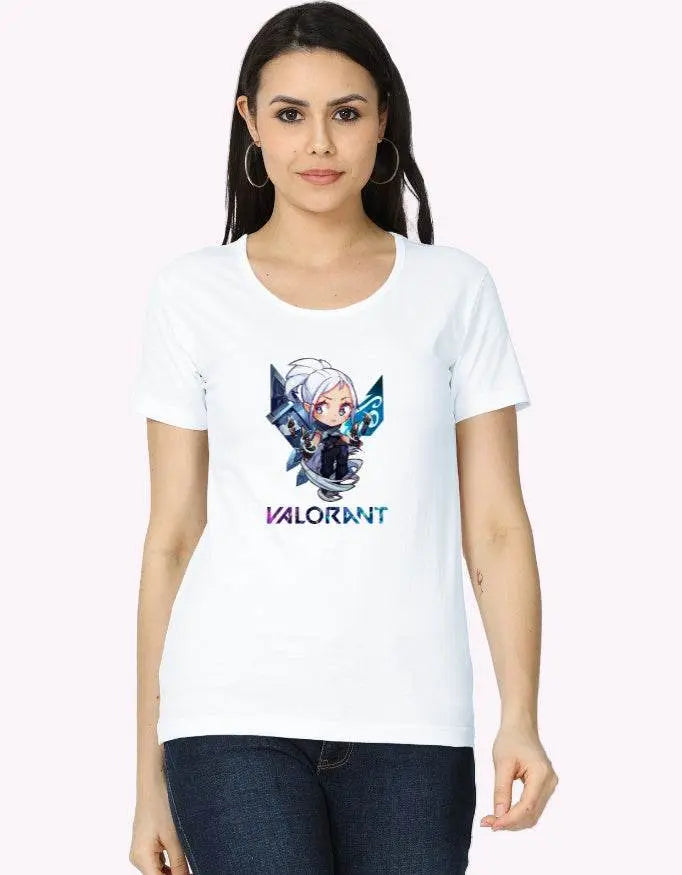 Valorant Jett Graphic Women's Classic T-Shirt Baklol Wear
