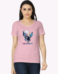 Valorant Jett Graphic Women's Classic T-Shirt Baklol Wear