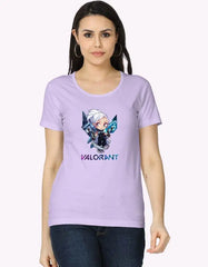 Valorant Jett Graphic Women's Classic T-Shirt Baklol Wear