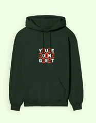 "You're Doing Great" Graphic Unisex Hoodie Baklol Wear