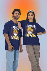 Zenitsu Oversized T-Shirt – Thunder Breathing Anime Streetwear