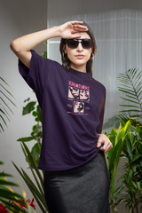 Emotions Oversized T-Shirt – Bold Pop Art Face Graphic Streetwear - Baklol Wear