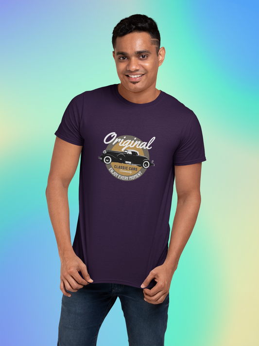 Original Classic Cars Premium T-Shirt—Vintage Automotive Style - Baklol Wear