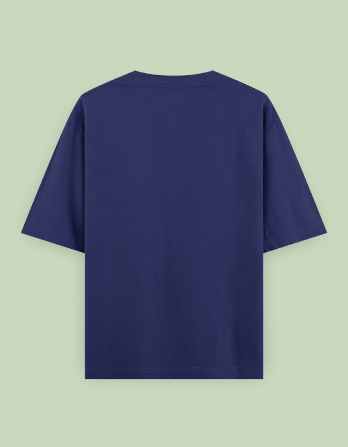 "Back in the Gym" Motivational Oversized T-Shirt with Bold Front Print - Baklol Wear