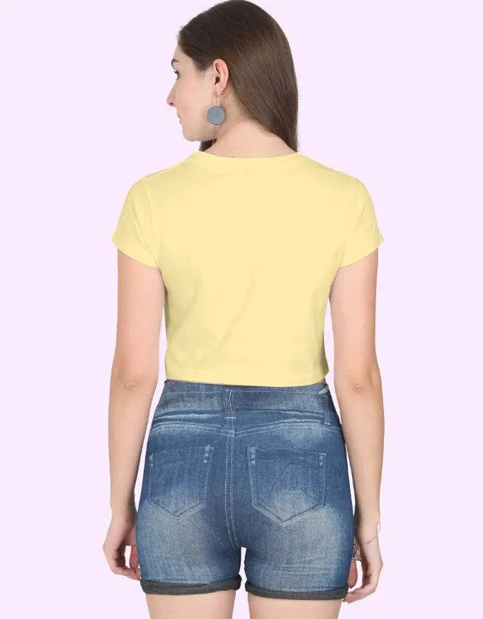 Be Yourself Crop Top for Women - Baklol Wear