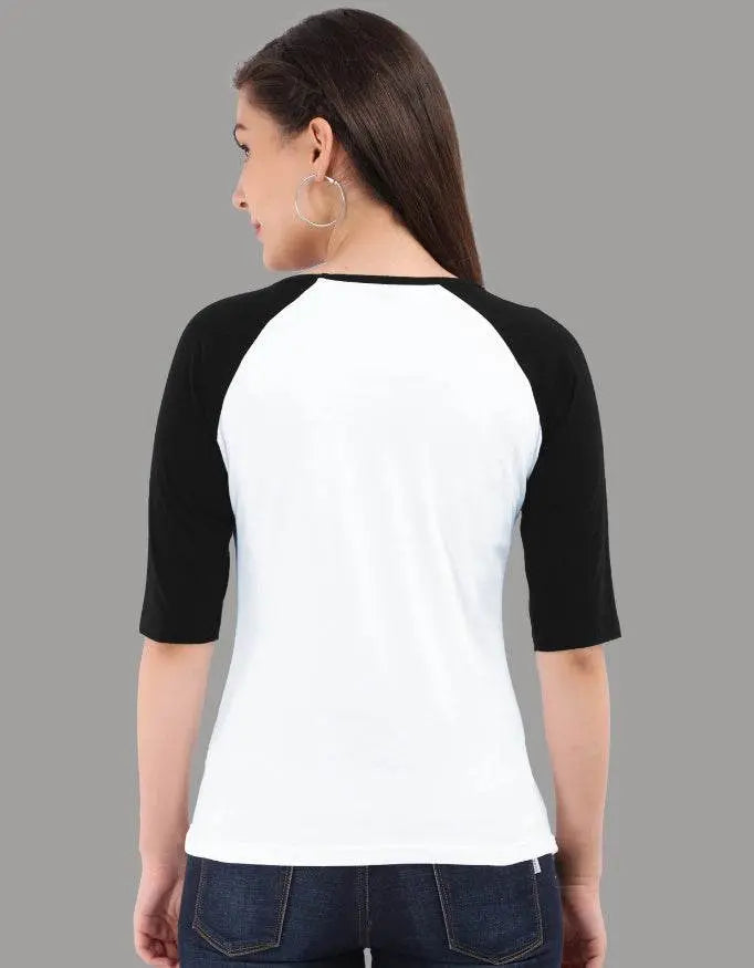 Be the Reason Someone Smiles Today – Women's Motivational Raglan Tee | Baklolwear Baklol Wear