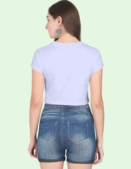 Beach Season Crop Top – Summer Graphic Tee for Girls & Women Baklol Wear