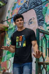Premium Brooklyn Bridge Graphic Unisex Classic Crew T-Shirt - Baklol Wear