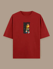 Daily Grind Oversized Skateboard Graphic T-Shirt – Urban Streetwear for Men & Women Baklol Wear