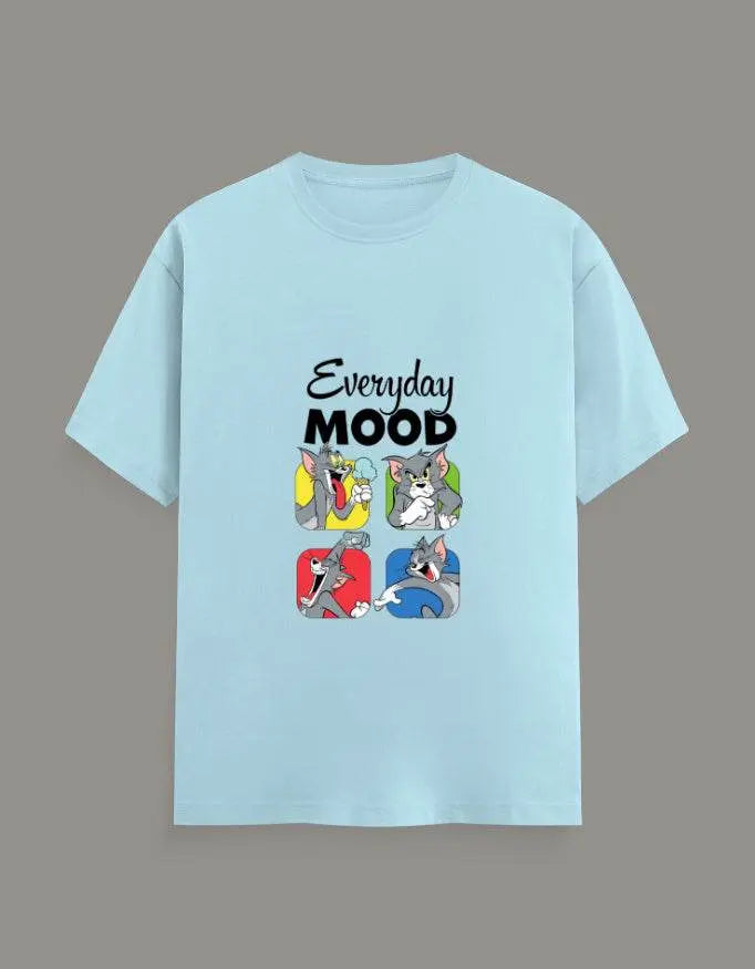 Everyday Mood Unisex Classic Crew T-Shirt Baklol Wear