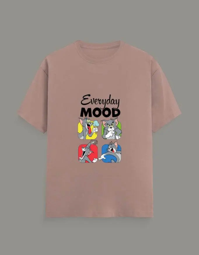 Everyday Mood Unisex Classic Crew T-Shirt Baklol Wear
