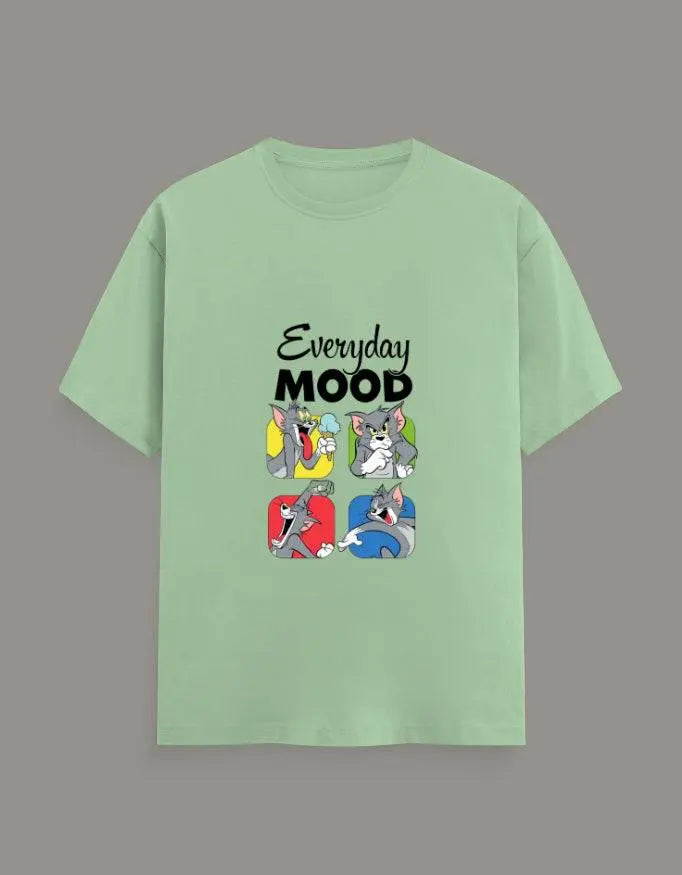 Everyday Mood Unisex Classic Crew T-Shirt Baklol Wear