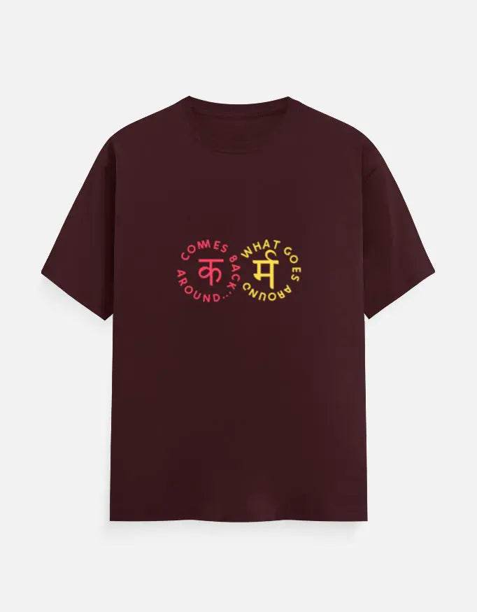 Karm - Half Sleeves Tshirt - Baklol Wear