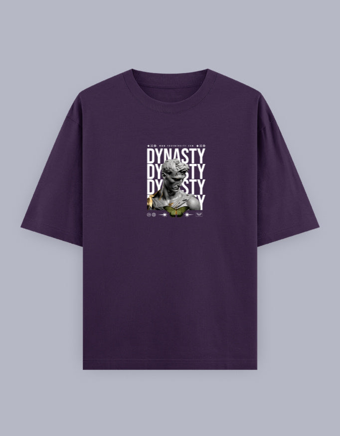 Dynasty Oversized T-Shirt – Bold Greek Statue Art Streetwear - Baklol Wear